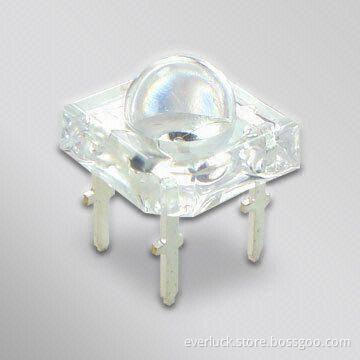 5mm Super High Brightness Blue Piranha LED with Forward Voltage Ranging From 2.8 to 3.6V